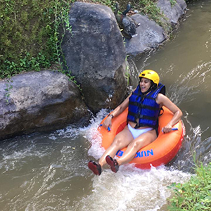 Feel the freshness of the river